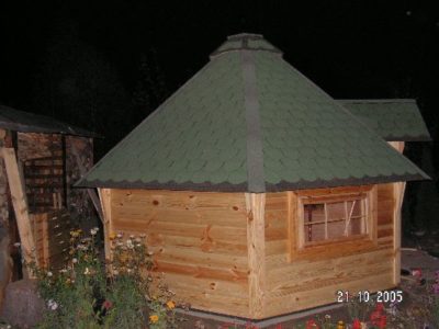 sauna ogrodowa 9m