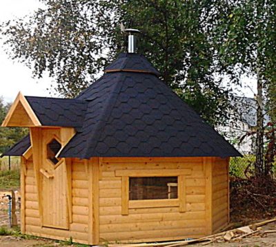 sauna ogrodowa 9m